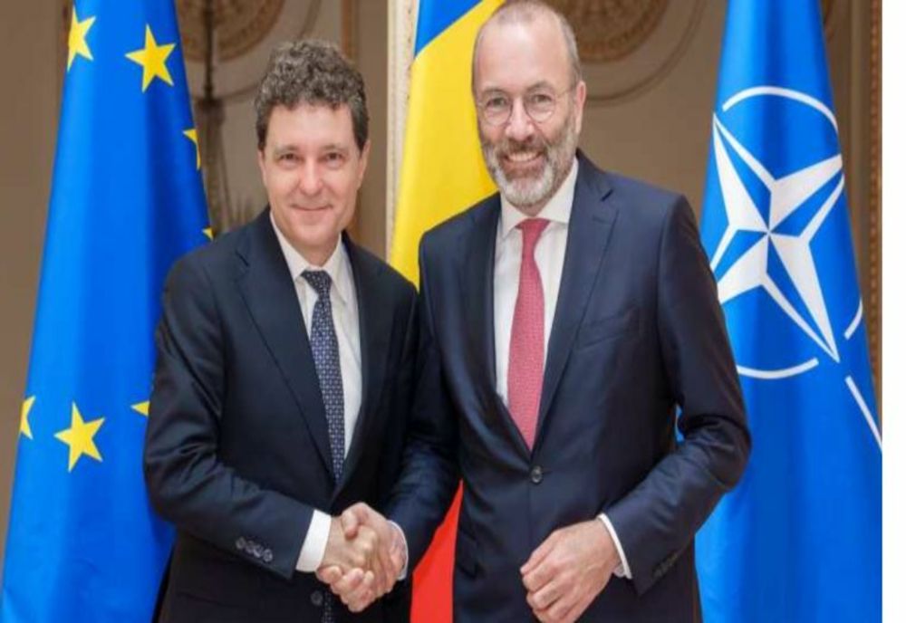 NICUȘOR DAN - ÎNTREVEDERE CU MANFRED WEBER