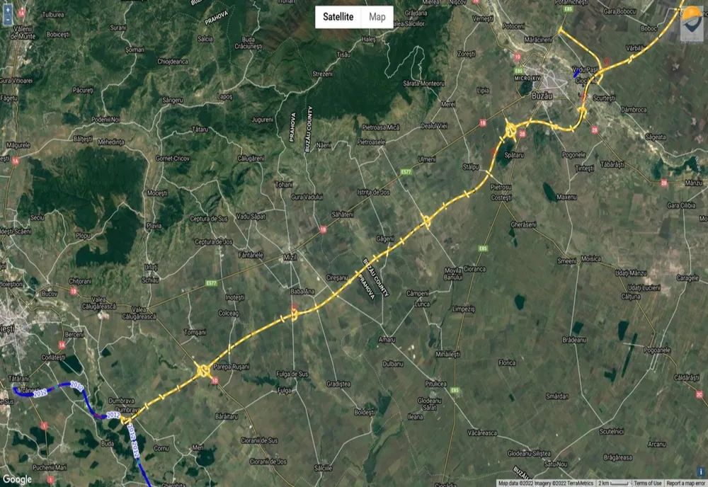Au fost desemnați câștigătorii tronsonului Ploiești-Buzău al Autostrăzii A7
