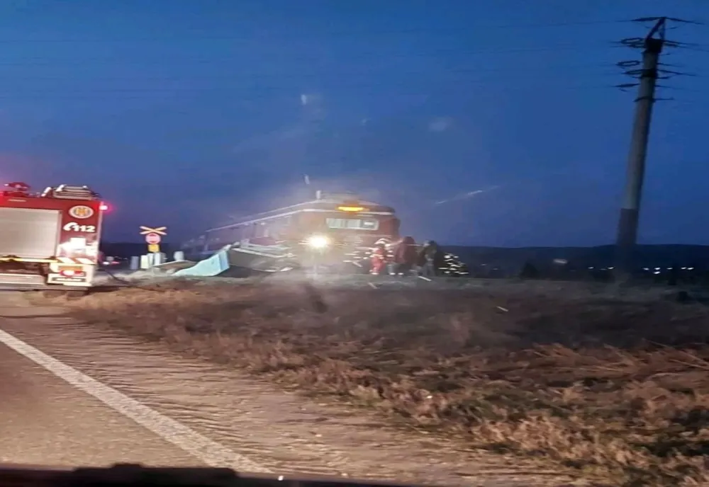 Accident feroviar în zona localității Vernești