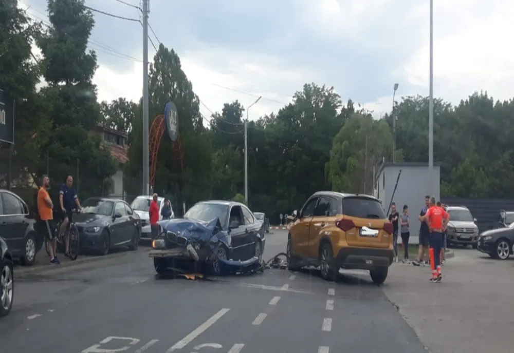 Accident rutier în Buzău