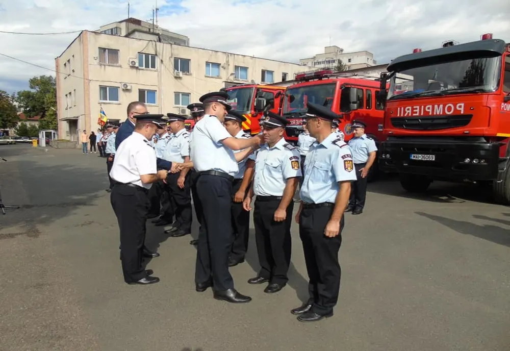 Avansări în grad pentru 48 de cadre de la ISU Buzău