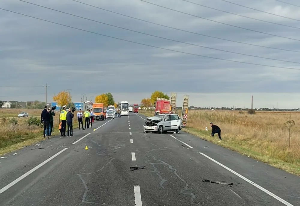 Accident cu 5 persoane rănite pe DN2E85