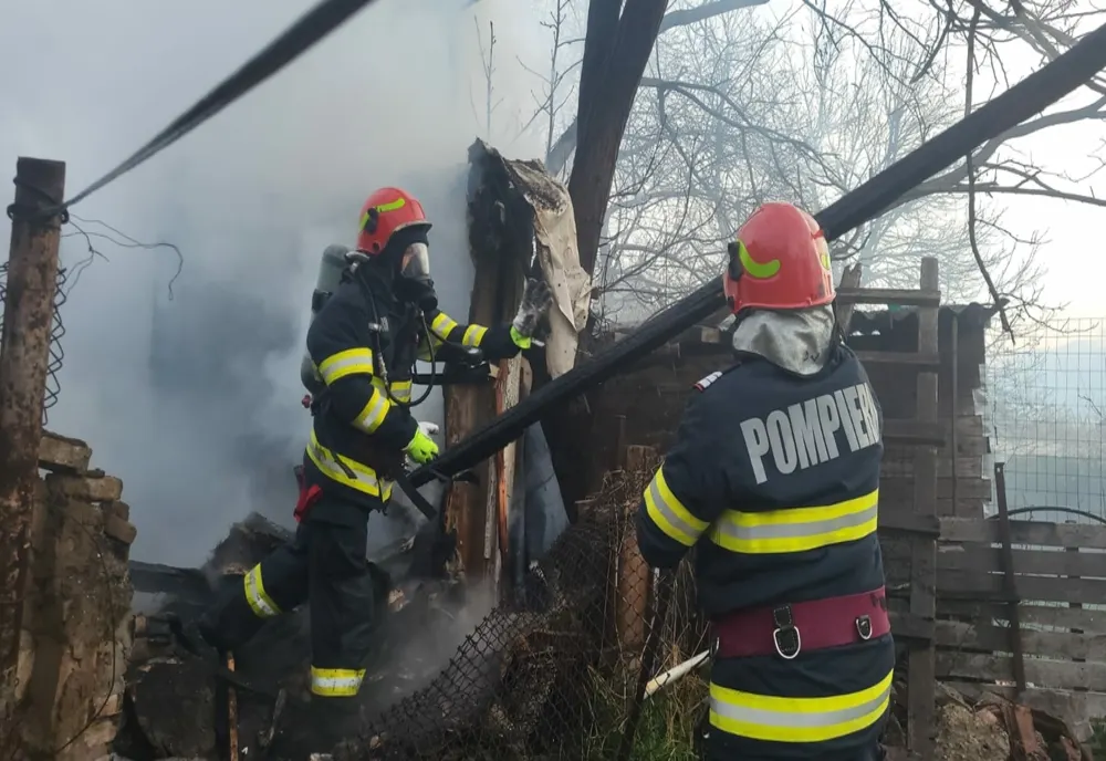 Incendiu la o locuință din Boldu