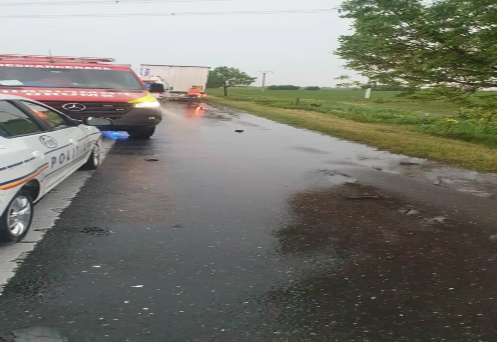 Motociclist accidentat mortal pe DN2E85 între Cioranca și Costești