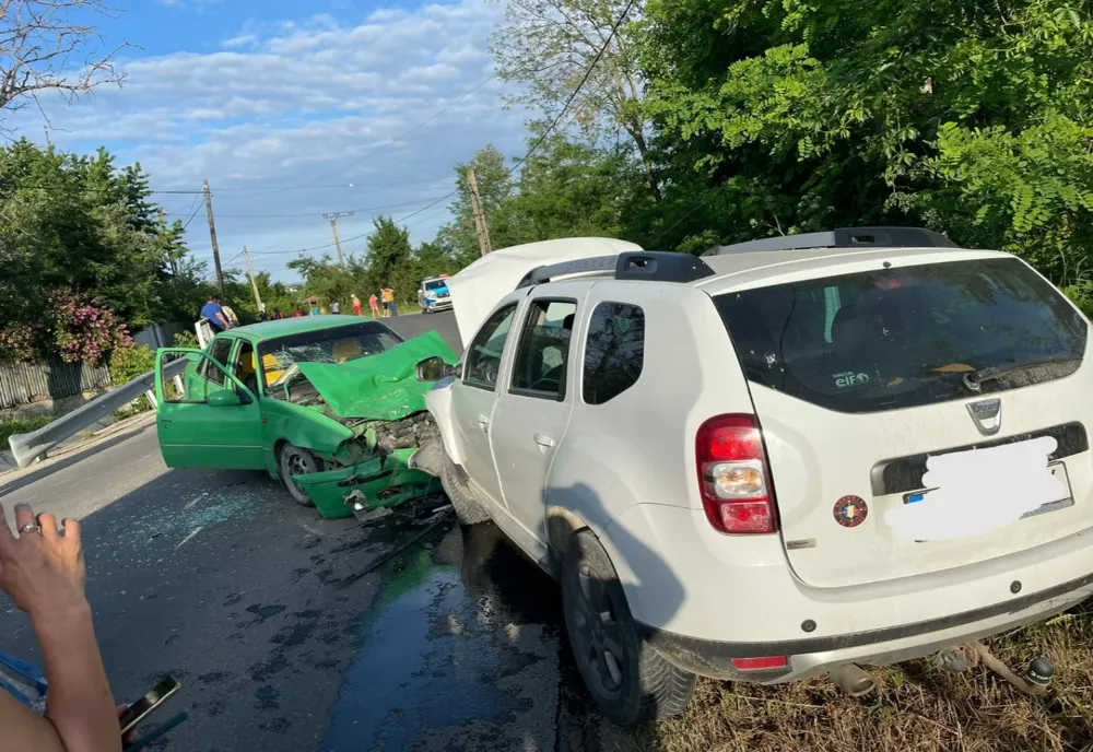 Accident cu persoane rănite pe DJ203 L, în localitatea Pârscov