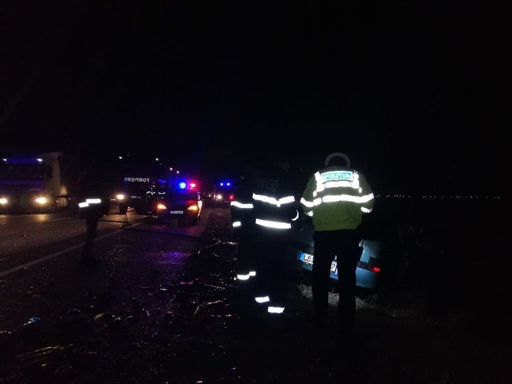 Șase răniți, într-un accident petrecut pe DN2, la ieșire din Buzău