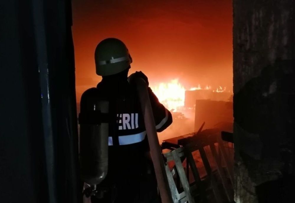 Nonagenară arsă de vie, în propria-i casă