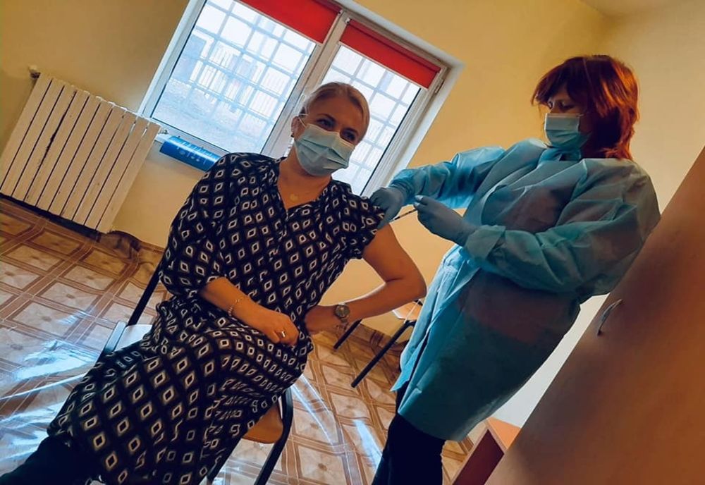 Subprefectul județului Buzău s-a vaccinat astăzi dimineață