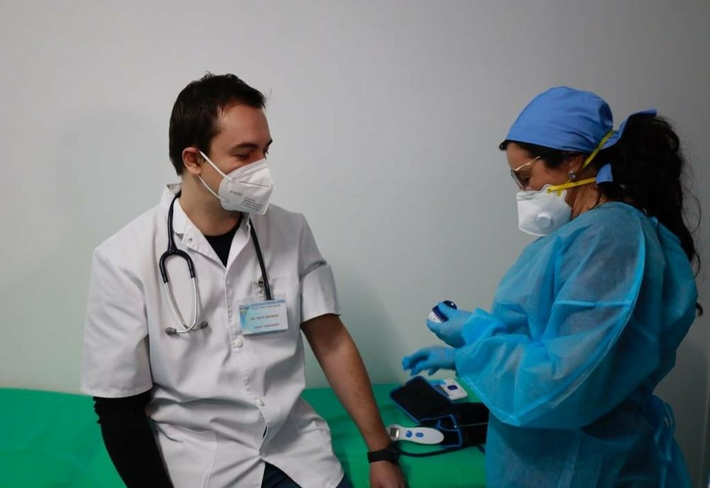 Primele cadre medicale vaccinate în județul Buzău