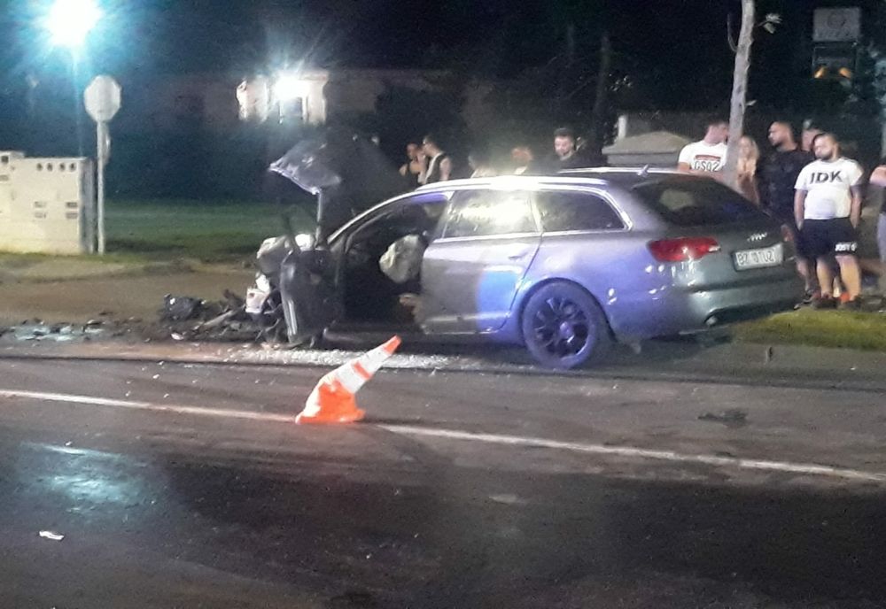 Foto: Accident în municipiul Buzău