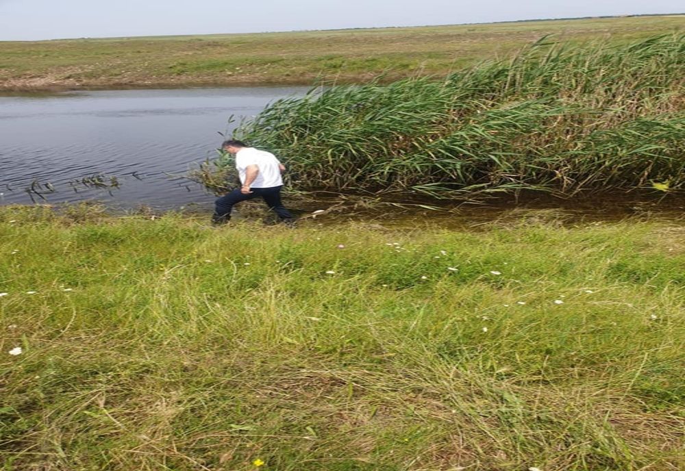 Poluare pe râul Călmățui în județul Buzău