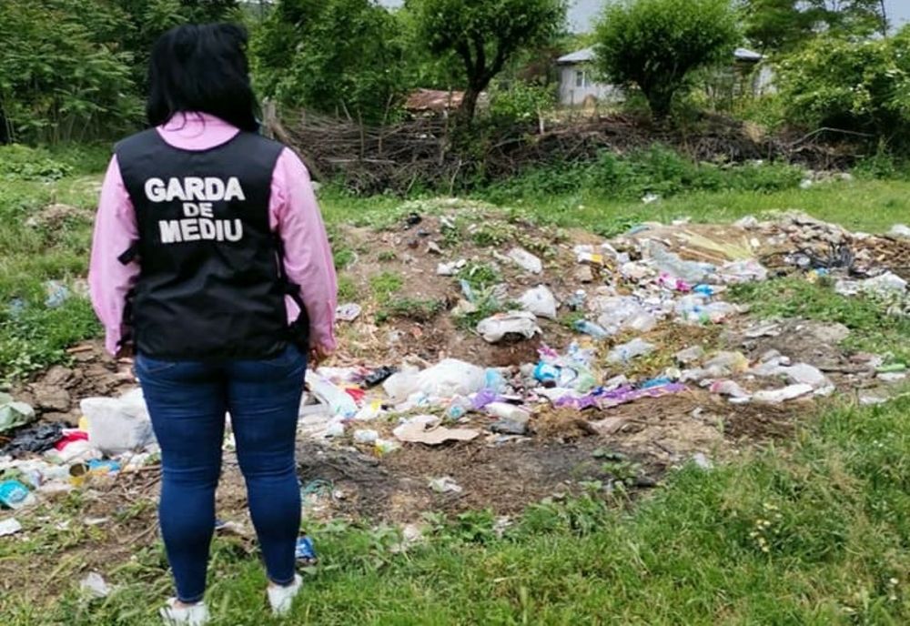 Primăria Greabanu amendata de Garda de Mediu