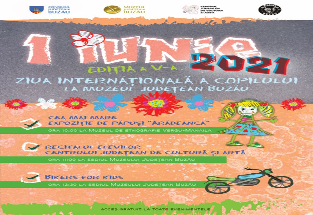 Ziua Internațională a Copilului la Muzeul Județean Buzău, ed. a V-a