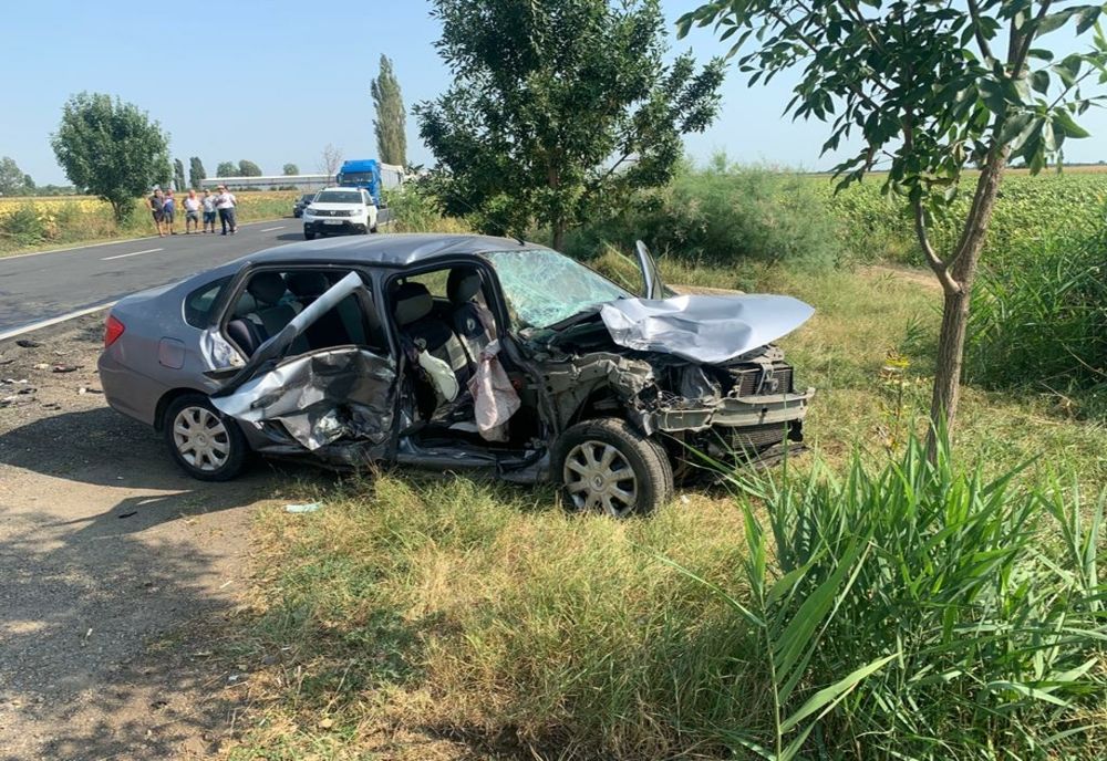Accident cu patru victime pe Șoseaua Brăilei, la ieșire din municipiul buzău