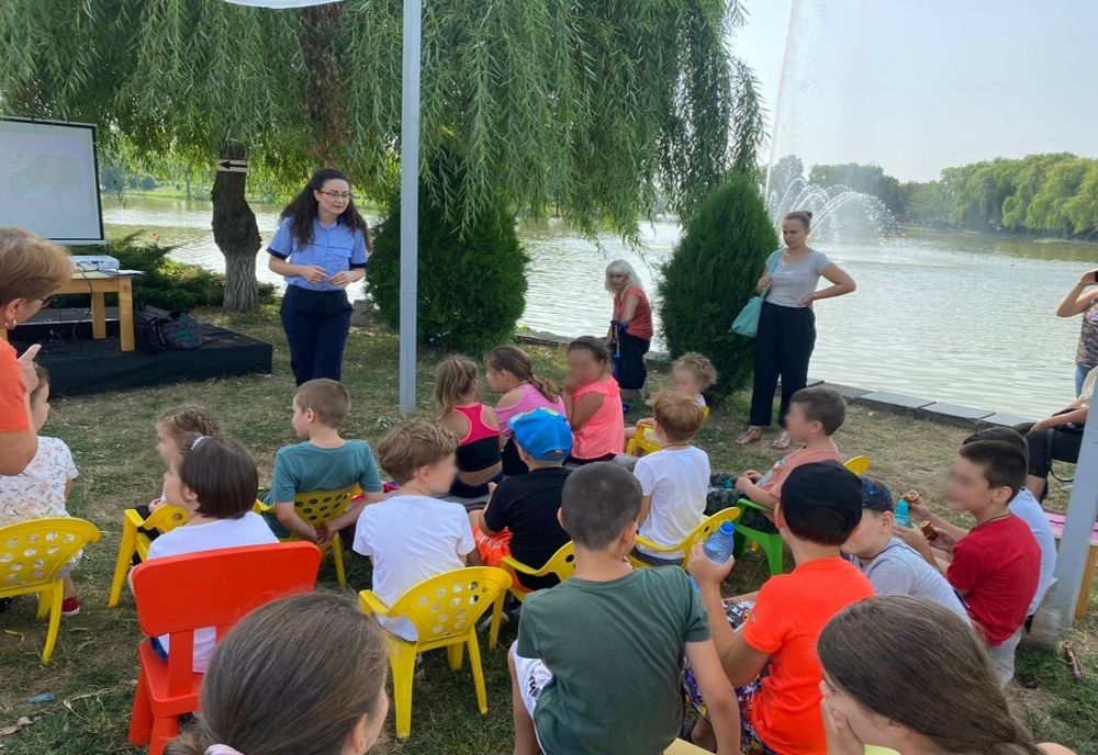 Activități preventive sub egida proiectului „Școala din parc”