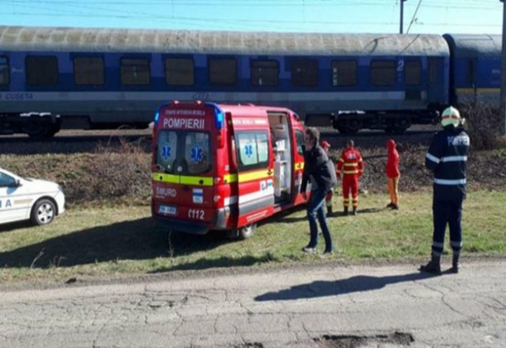 Bărbat lovit de tren în zona localității Cislău