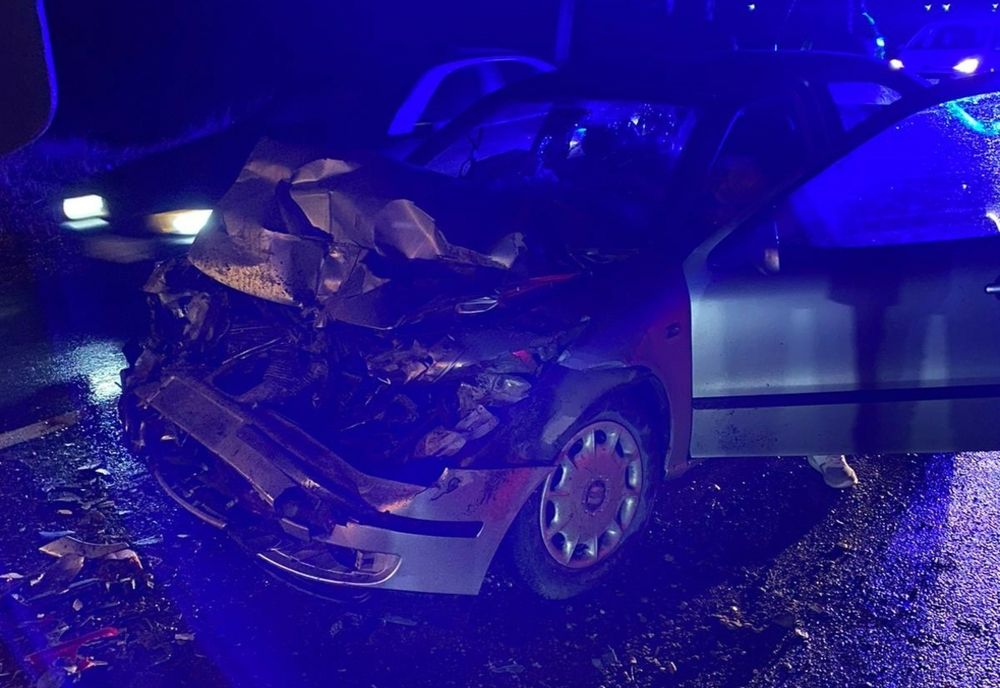 Accident de circulație pe DN2E85, la ieșire din Potârnichești