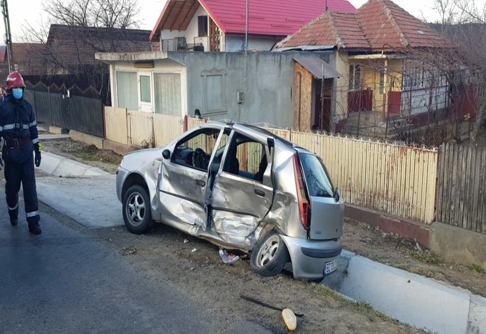 Șoferul băut care a produs ieri un accident cu 3 victime, a fost reținut pentru 24 de ore