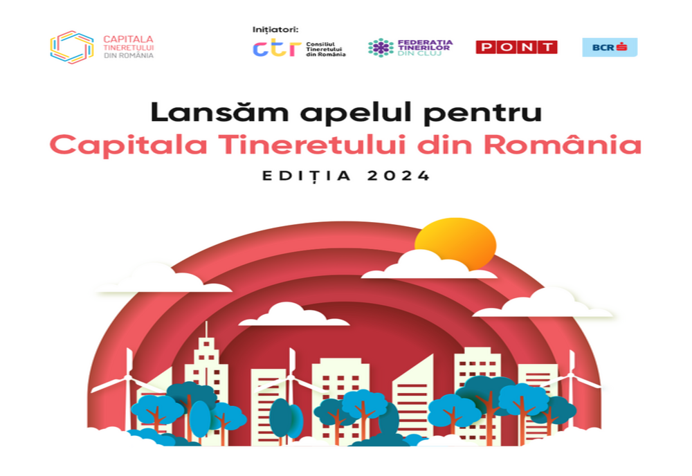 Se caută Capitala Tineretului din România pentru anul 2024