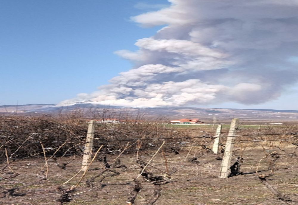 Incendiu de proportii la Breaza 