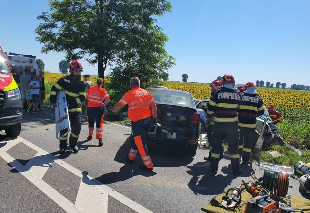 FOTO Accident teribil în Ialomița - 4 morți și 5 răniți Plan roșu activat