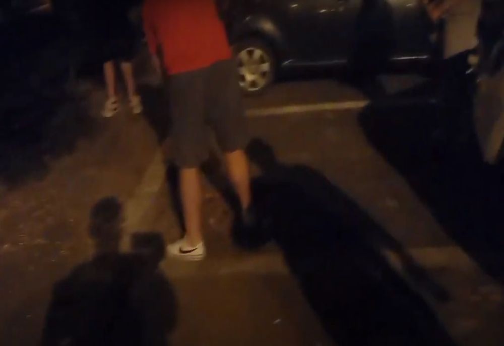 Spărgătorii de semințe au fost puși de polițiștii locali să măture acolo unde au aruncat cojile pe jos