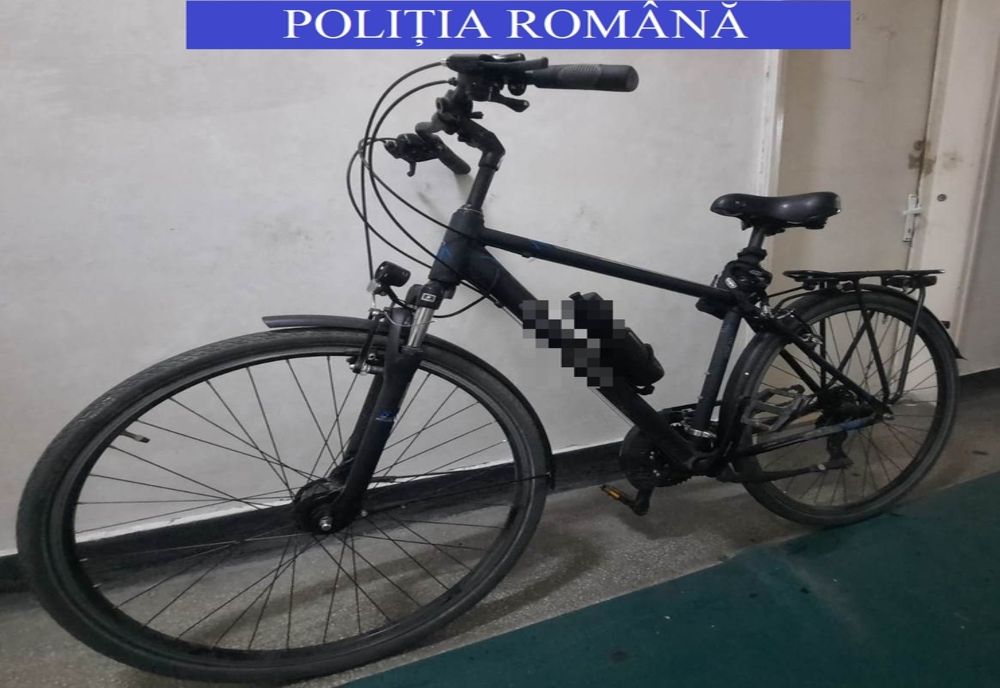 Bănuit de furtul unor biciclete identificat şi reţinut de poliţiştii de investigaţii criminale 