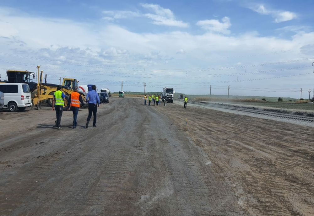 Stadiul lucrărilor pe loturile 1 și 2 de la Autostrada A7
