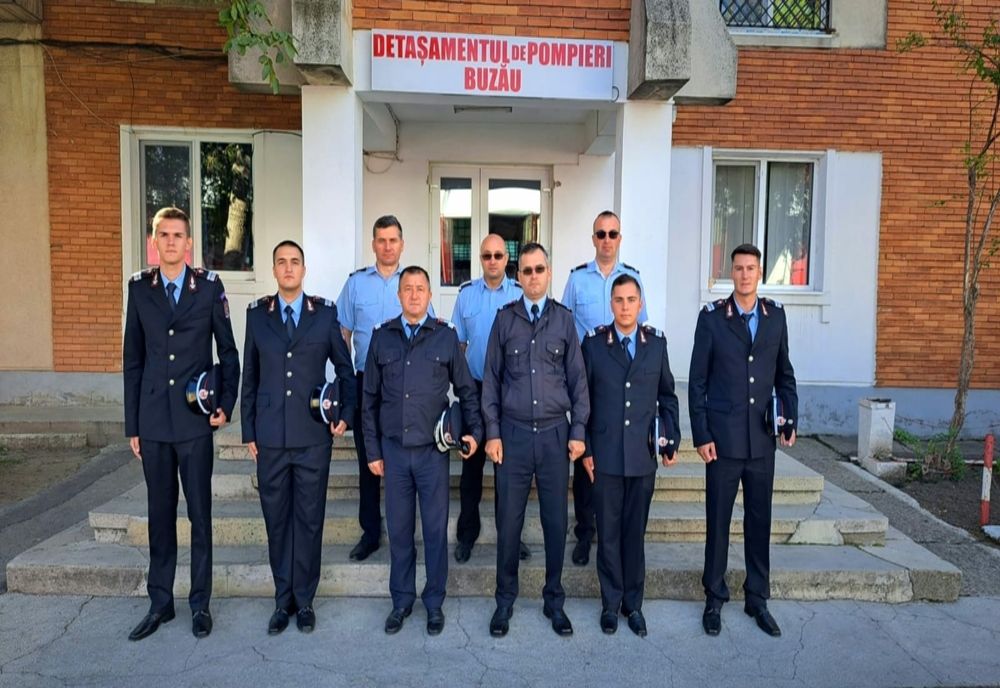 Familia pompierilor buzoieni s-a mărit începând de ieri