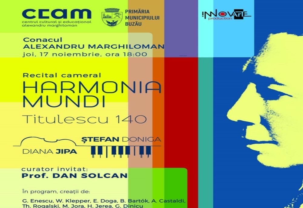 Recital cameral la Vila Albatros din parcul Marghiloman, la 140 de ani de la nașterea lui Nicolae Titulescu