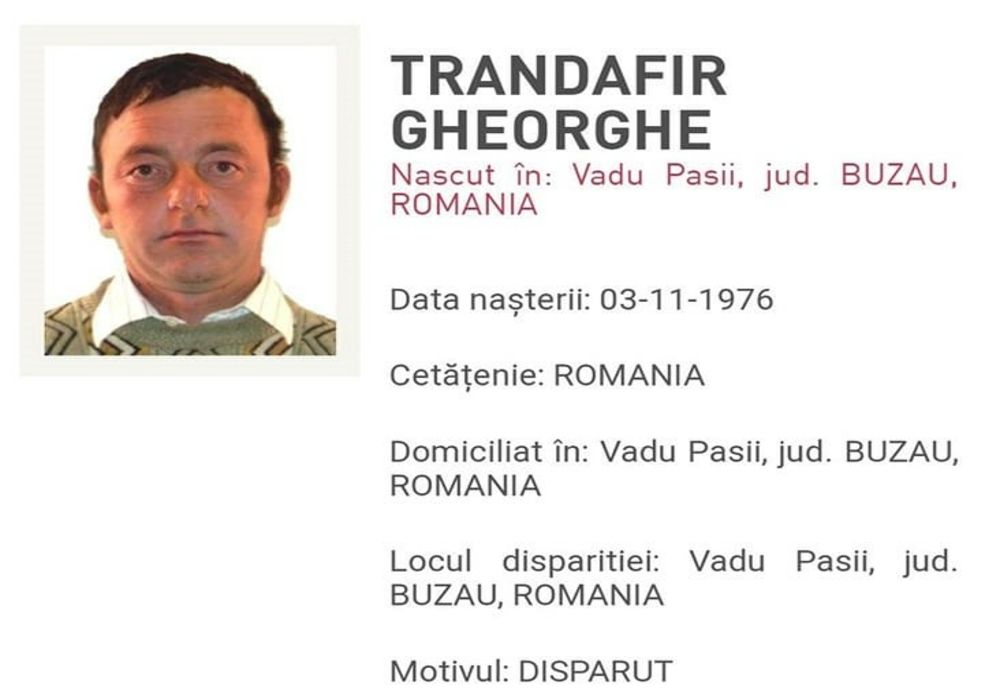 Bărbat din Vadu Pașii dispărut de o săptămână, căutat de zeci de polițiști și voluntari