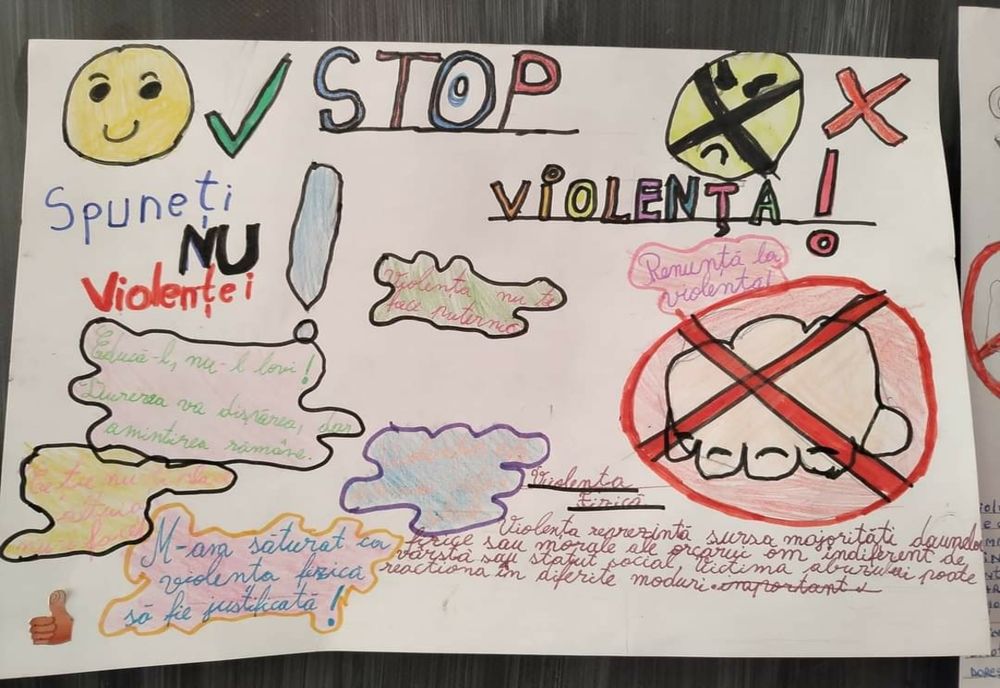 Ziua Internațională a Nonviolenței în Şcoli, sărbătorită de ofiţerii de la Prevenire alături de elevi și preșcolari