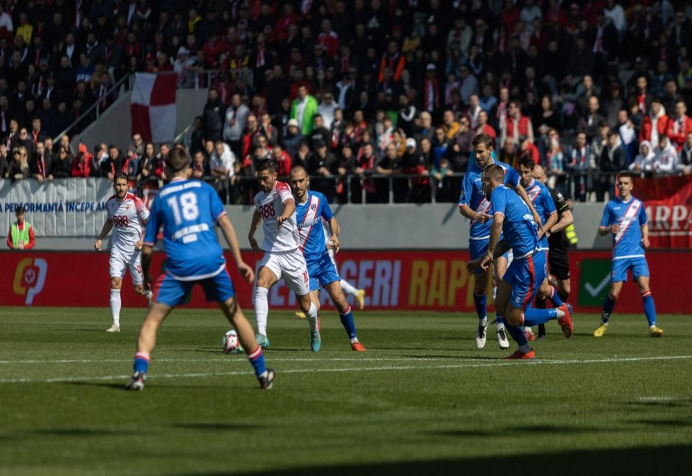 Un egal care nu ajută niciuna dintre echipe. Dinamo București - FC Gloria Buzău 1-1