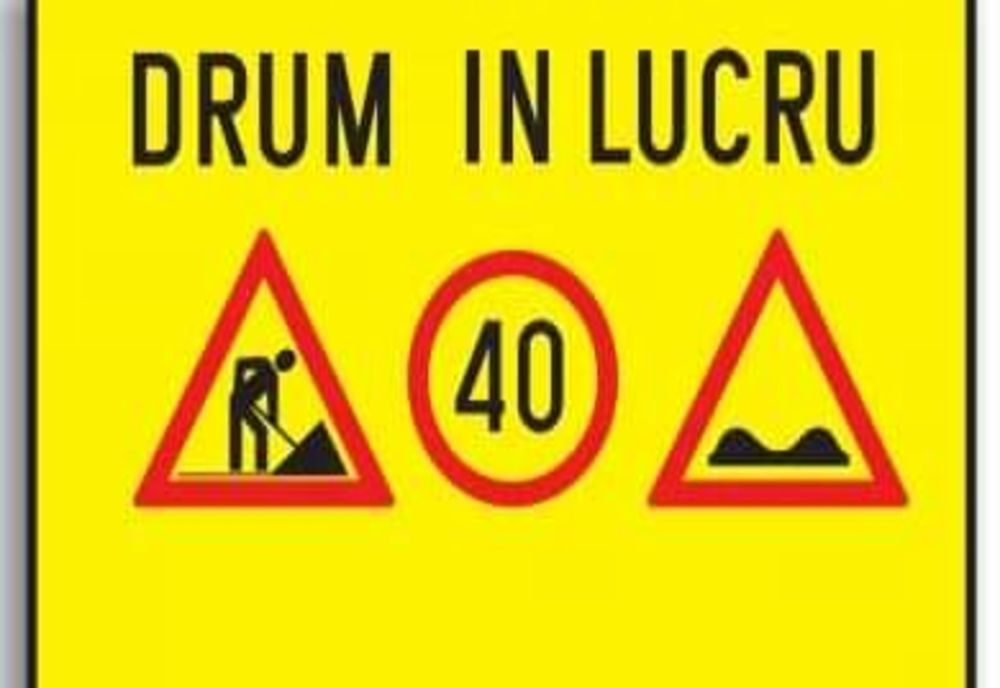 Atenție șoferi ! Lucrări pe DN2E85,  în localitatea Mărăcineni 