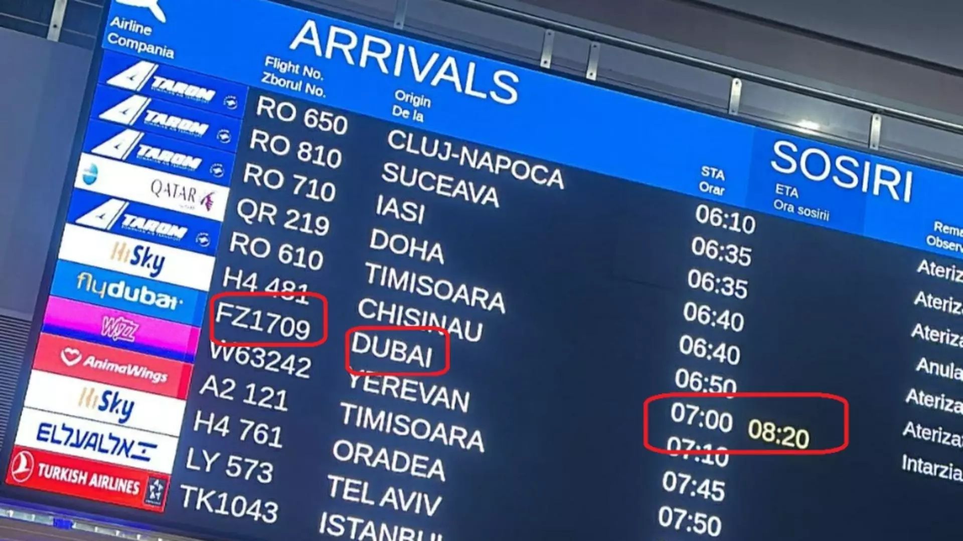 Români blocați în Orientul Mijlociu se întorc acasă: avionul a decolat din Dubai spre București