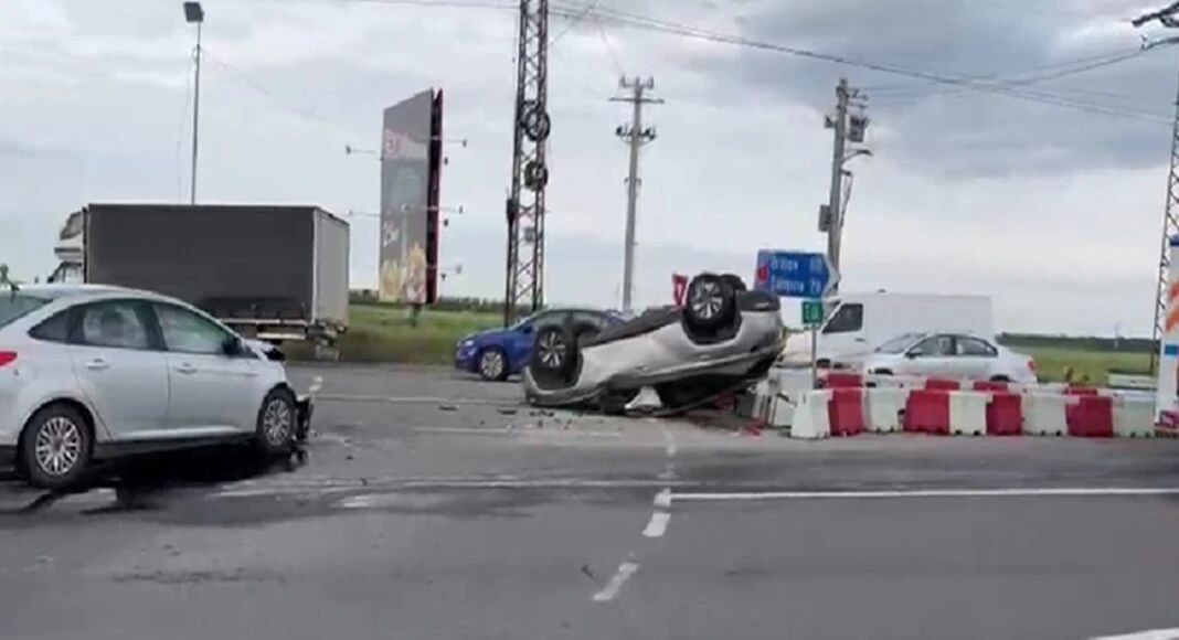 Accident spectaculos