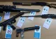 5 arme descoperite de polițiști la un tânăr de 23 de ani