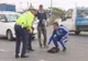 Macedonean accidentat după o traversare neregulamentară