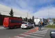 Autocar venit din Anglia, izolat de cetățeni la intrare în Buzău