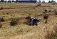 O mașină s-a răsturnat în afara părții carosabile pe DN10