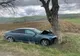 Patru tineri au ajuns la spital după ce mașina în care se aflau a intrat într-un copac