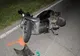 Mopedist fără permis accidentat pe DJ203L, în localitatea Cozieni