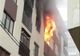 Apartament în flăcări, la Râmnicu-Sărat