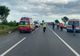 Foto: Accident cu victime pe DN2E85, dintre care una a decedat, în apropiere de Crucea Comisoaiei