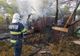Galerie foto: Incendiu într-o gospodărie din Gherăseni